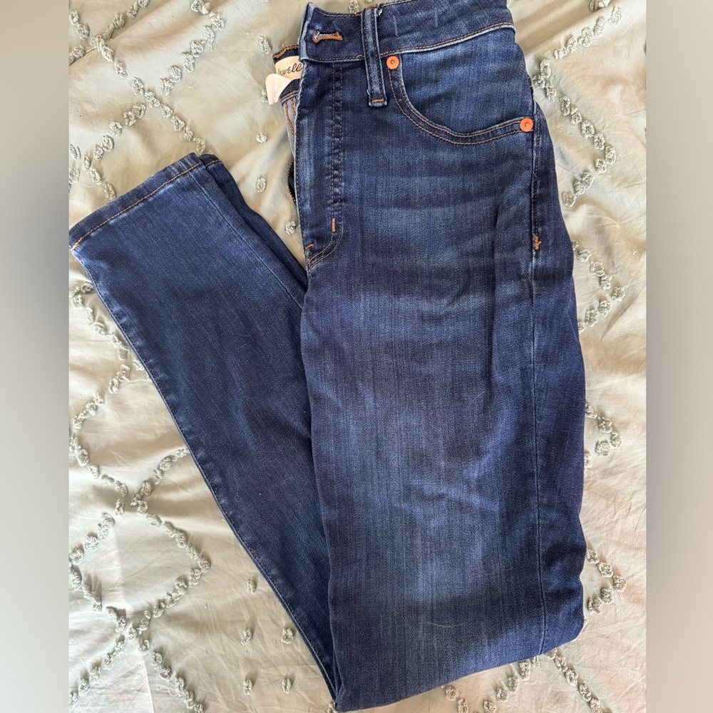 Madewell curvy high rise skinny size 25